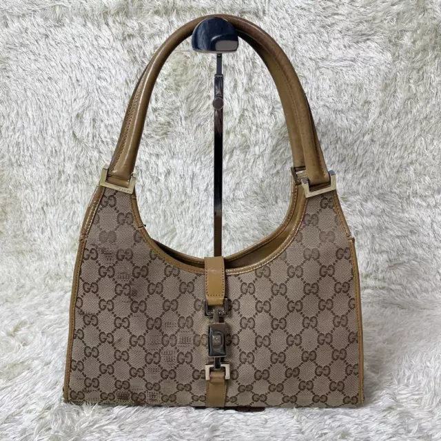 Gucci  Handbag One Shoulder Bag Jackie Gg Canvas