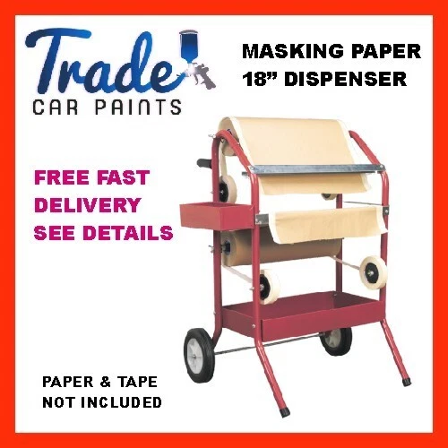 Bulman All-in-One Paper Roll Dispenser And Cutter, 9"" Diameter, 18"" Width, Light Grey Steel - Model BUPA50018 - Foto 14