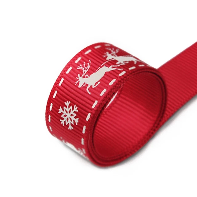 Ruban Noël Joyeux Noël Ribbons-Gift Emballage 15mm 23 Mètres Neuf