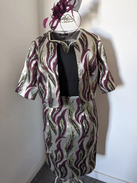 Abito da sposa Caleidoscopio Occasione Madre della Sposa Bolero 16 Oro Specia