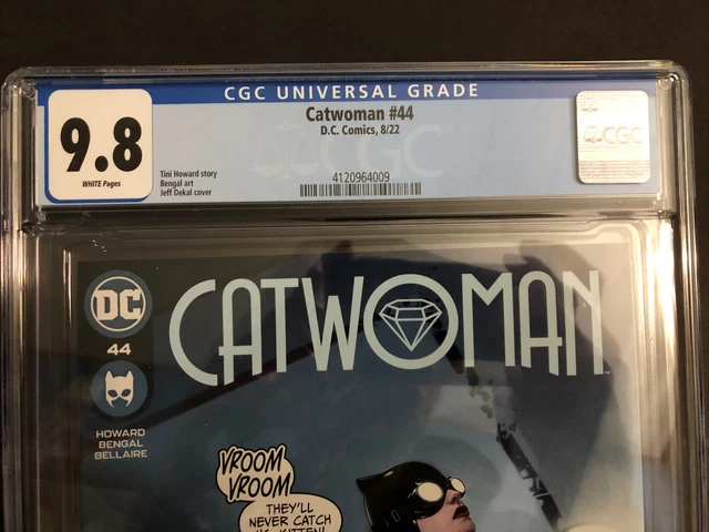 Catwoman #44 8/22 DC Comics CGC Graded 9.8 Jeff Dekal Harley Quinn Cover 2