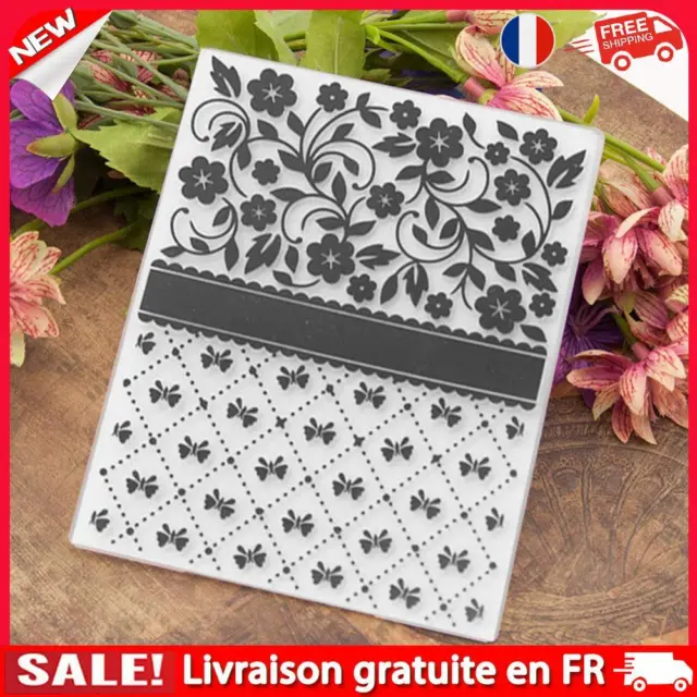 DIY Scrapbooking Plastic Embossing Template Folder Stencil for Album Card