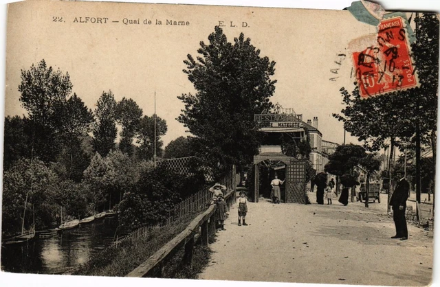 CPA Maisons Alfort Quai de la Marne (1348732)