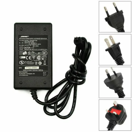 Black Bos Lifestyle RoomMate Speaker System AC Adapter Charger Power Supply