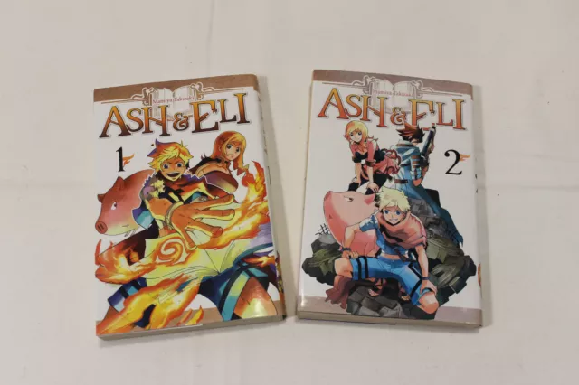 Lot de manga Ash et Eli Tome 1 et 2