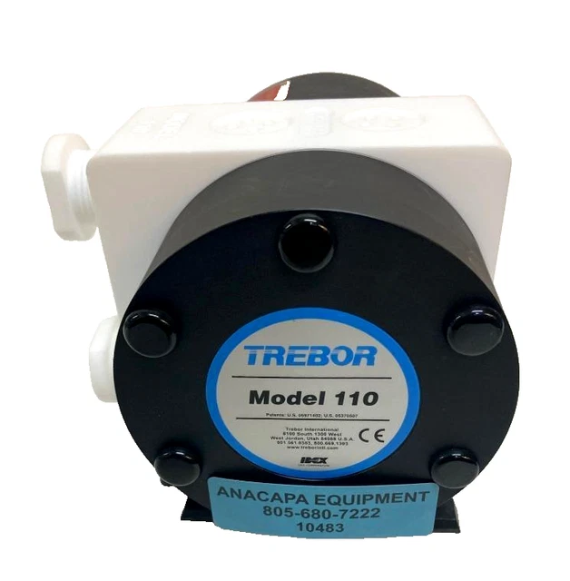 Trebor (IDEX) 110 Pneumatic Double Diaphragm Chemical Pump (10483)