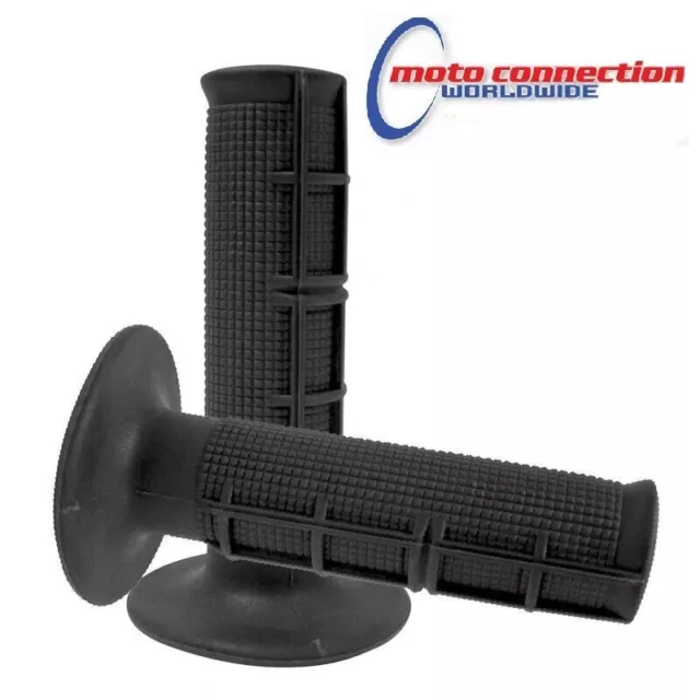 RACE LINE G-FORCE MX GRIPS BLACK FOR MOTORCROSS OFF ROAD MOTORBIKE 80cc - 500cc