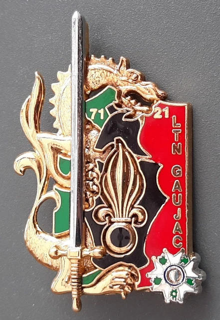 PATCH COMPAGNIE 2° REG Neuf Génie Légion Etrangère scratch 90x60 mm ORIGINAL EUR 34,99 - FR