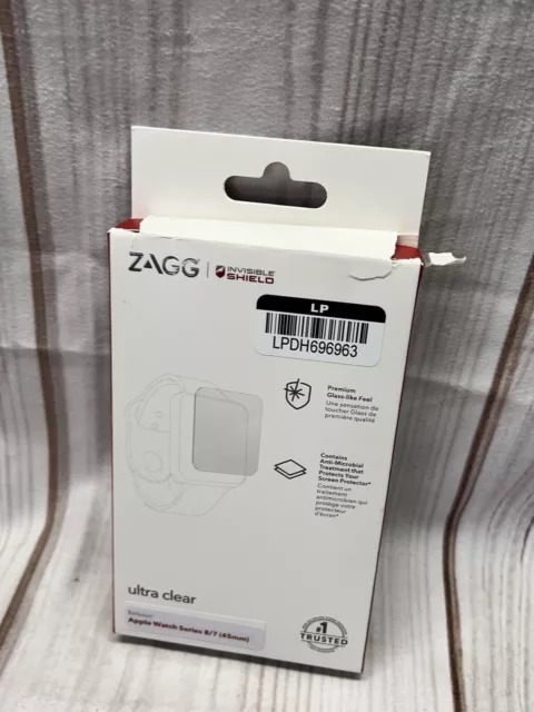 Zagg Invisible Shield Ultra Clear for Apple Watch Series 7 (45mm)