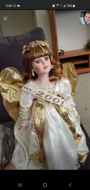 Heritage Signature Collection Porcelain Doll 16 In Vintage 2001