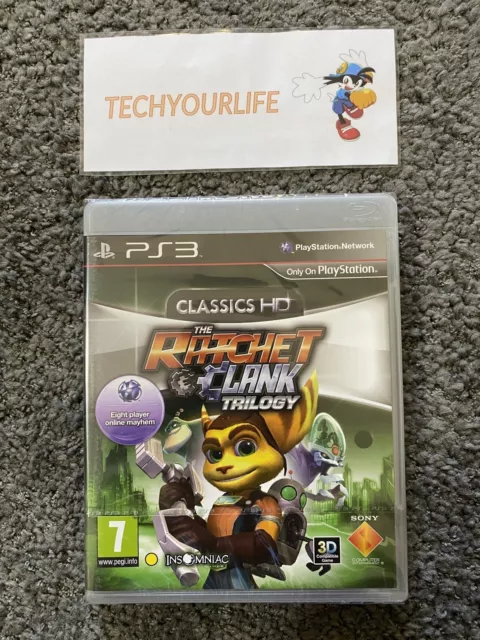 Ratchet and Clank Trilogy Classics HD, PS3 NEW and Sealed