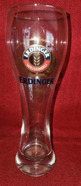 Vintage Erdinger Weissbrau 0.31L German Beer Glass
