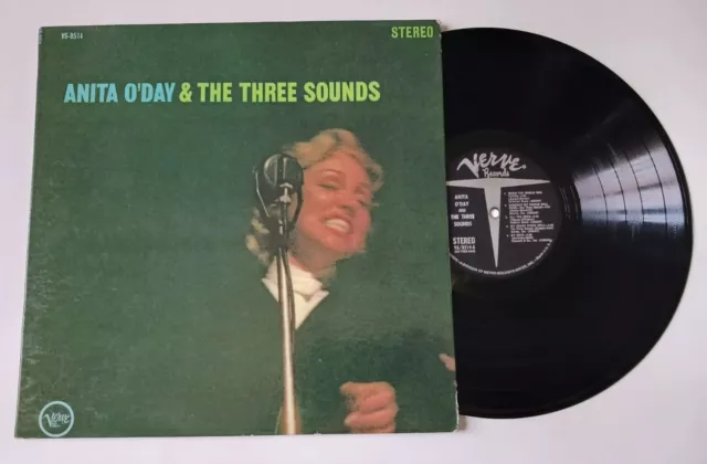 Anita O'Day & The Three Sounds Vinyl LP - 1962 Verve - Plays Great! Anita O'Day & The Three Sounds Vinyl LP - 1962 Verve - Plays Great!