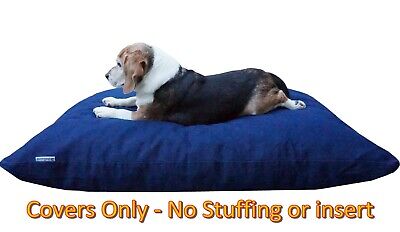 Heavy Duty  DIY Durable Tough Blue Denim Pet Dog Bed Cover SM-MED- 36"x29" Flat