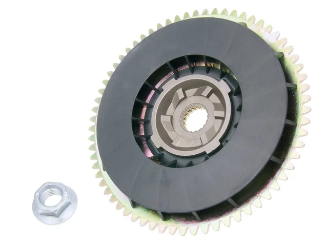 Kit Variateur Complet 50cc 2 Temps - Poulie 16mm + Rouleaux 8g, Compatible Scooter Chinois Keeway, CPI, Etc.