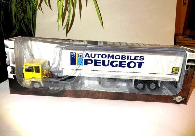 ALTAYA IXO 1/43 - Semi d'exception 66 - Berliet TR250 Peugeot ALTAYA IXO 1/43 - Semi d'exception 66 - Berliet TR250 Peugeot