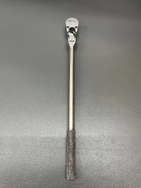 MAC Tools VR15F USA 1/2" Drive, 15" Long Handle Flex head Ratchet - Made in USA