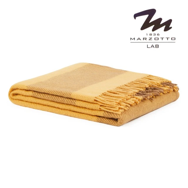 Plaid Iseo Lana Vergine 130x170cm - Grigio Check, Caldo E Morbido - Foto 6