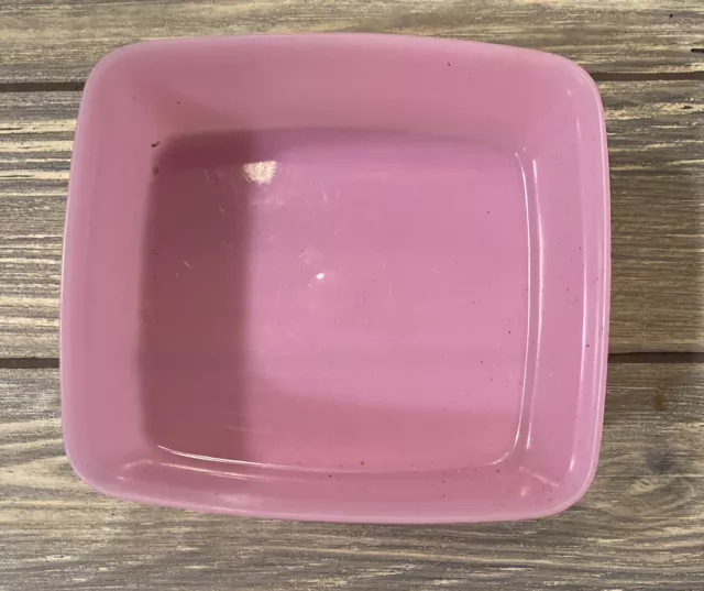 Tupperware Pink Food Storage Container 311-6