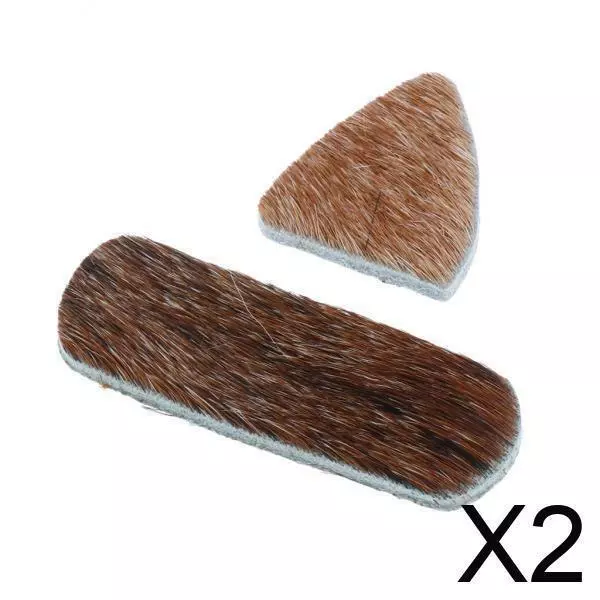 2X Archery Arrow Rest Adhesive Shelf+Plate Silent Plate for Archery Recurve Bow