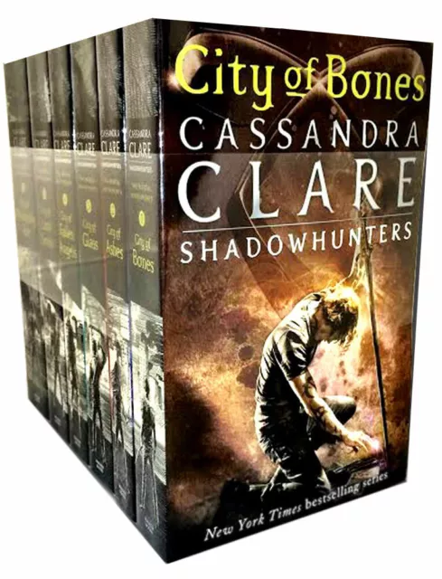 Shadowhunters Series Cassandra Clare Set 6 Books Set Mortal Instruments-New