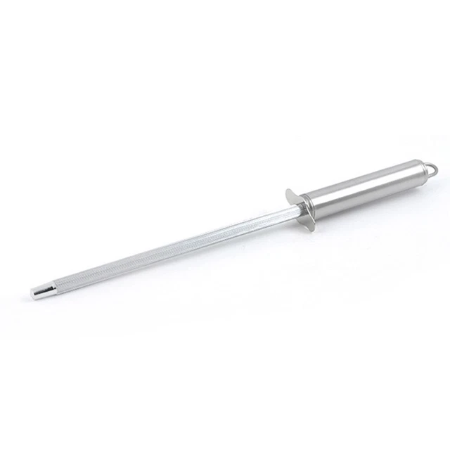 Fusil à Aiguiser Diamant 8 Pouces - Acier Affûtage Professionnel Pour Couteaux De Cuisine