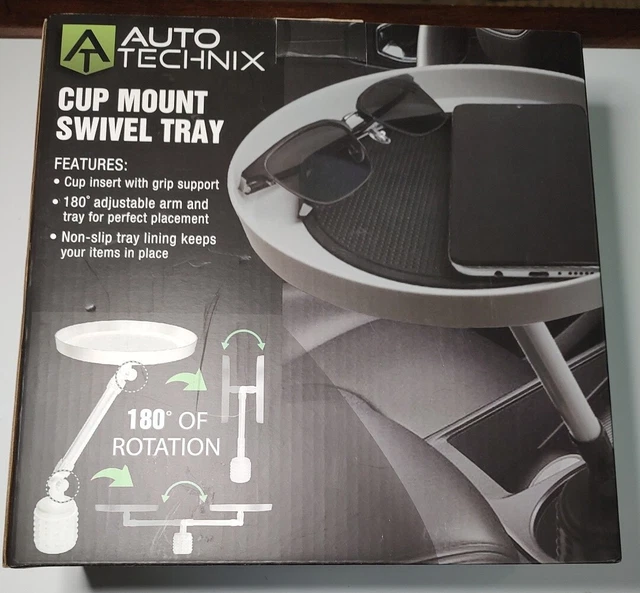 auto technix cup mount swivel tray
