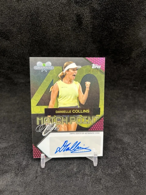 DANIELLE COLLINS 2026 Topps Chrome Tennis Blue Refractor 88/150