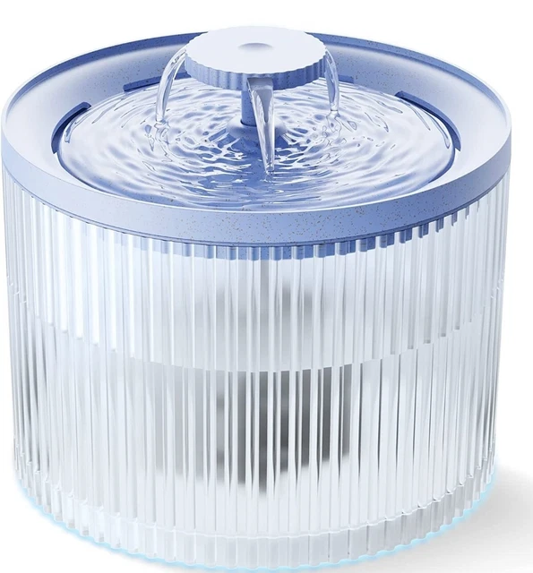 Fuente de agua YouThink para gatos/mascotas, 74 oz/2,2 L, libre de BPA