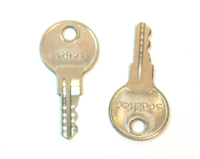 2 Boat Latch Camper Motorhome Compartment Key CH751 Storage Locker Southco