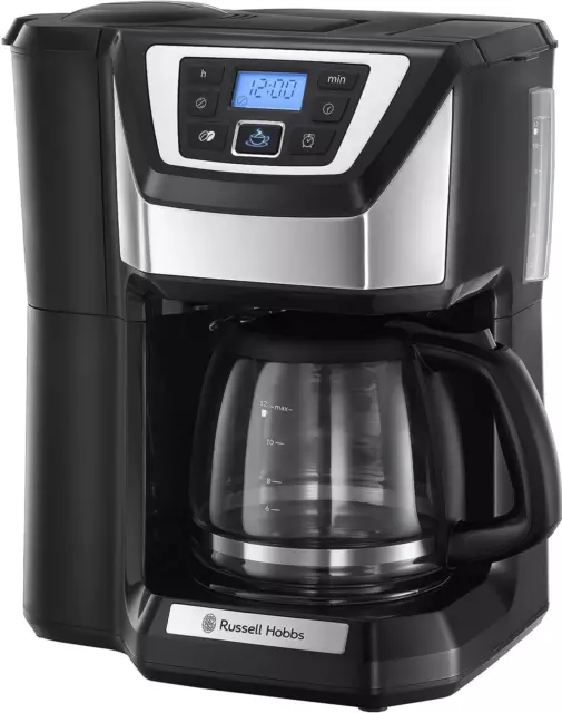 Kaffeemaschine RUSSELL HOBBS mit Mahlwerk Victory Grind & Brew 22000-56 1025W