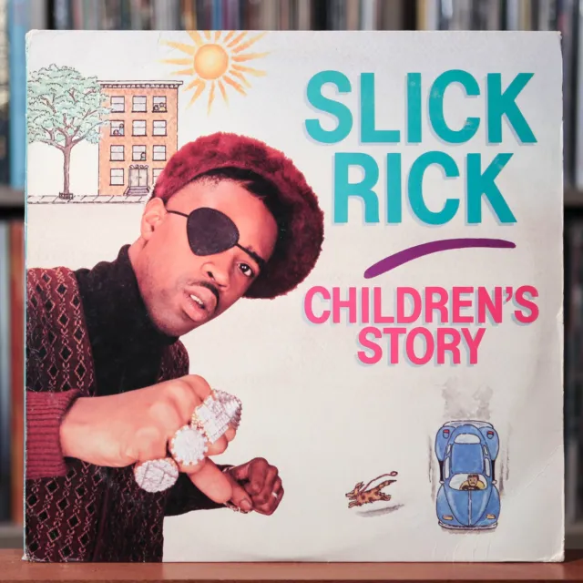 Slick Rick - Children's Story - 12" Single - 1989 Def Jam, VG/VG+