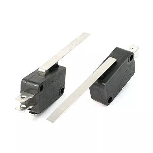 1PCS SPDT 3 Terminal Long Straight Hinge Lever Momentary KW8-Series Micro Switch