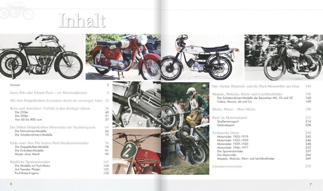 PUCH MOTORRÄDER 1900 bis 1987 | Bildband von Frank Rönicke | Motorbuch ...