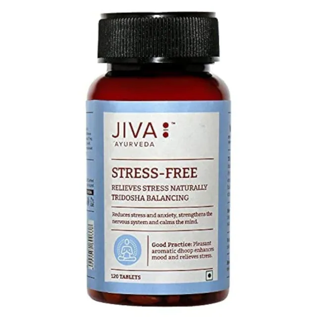 Complexe de magnésium Jiva Natural Anti Anxiété, Supplément anti-stress 500...