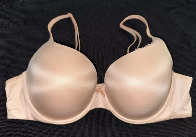 Victoria Secret 40C Body By Victoria Perfect Shape Push-Up Bra Beige Nwot