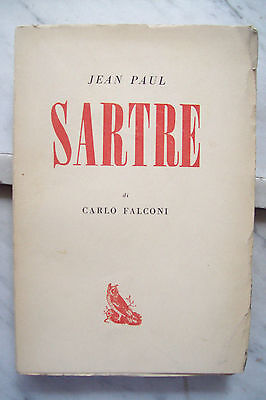 JEAN PAUL SARTRE di Carlo Falconi ed. Guanda 1949