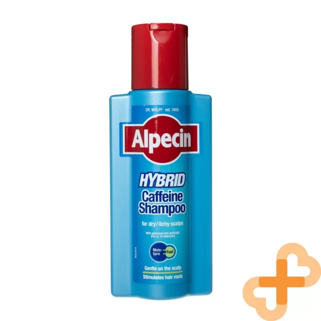 Alpecin Hybrid Caféine Shampooing Sec Itchy Cuir Chevelu Stimule Racines 250ml