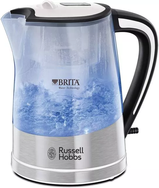 Russell Hobbs 22851 Brita Filter Reinheit Wasserkocher, 1L 3000W klar - B-Klasse