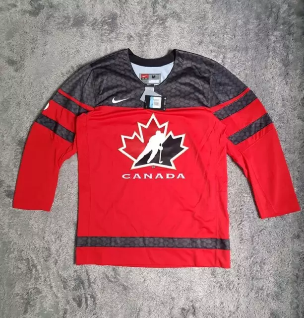Men's Nike Canada Team Hockey Replica Jersey Red size S M L XL