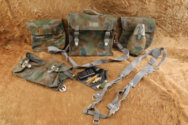 Original East German Strichtarn Unissued Rucksack In Strichtarn Camo - Foto 9