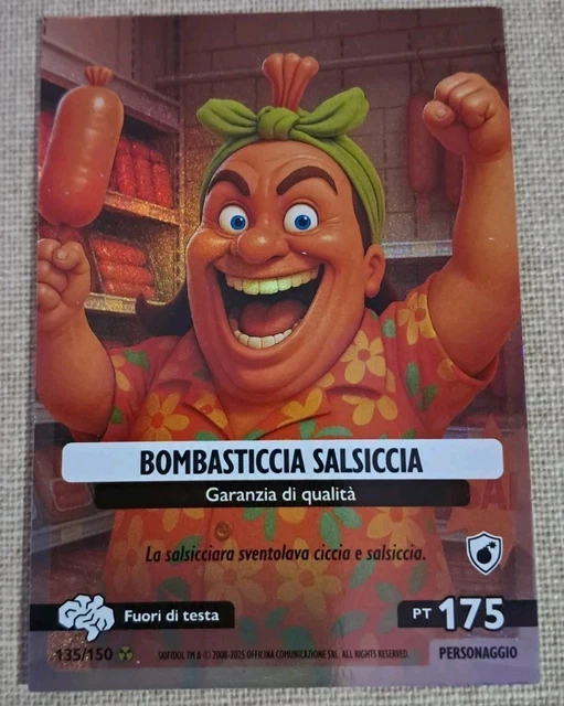 Sticker Display 2025 'Skifidol Italian Brainrot' - 1 Album + 20 Stickertüten Zum Sammeln & Tauschen