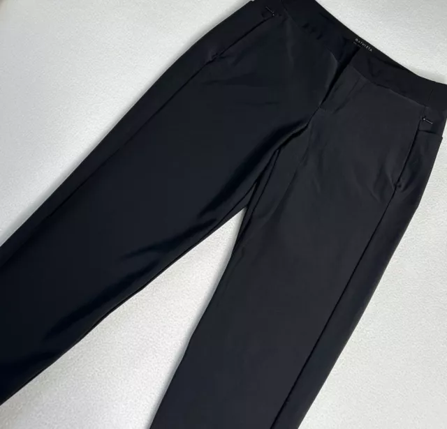 Athleta Womens Size 8P Stellar Skinny Trouser Pant Black 982872