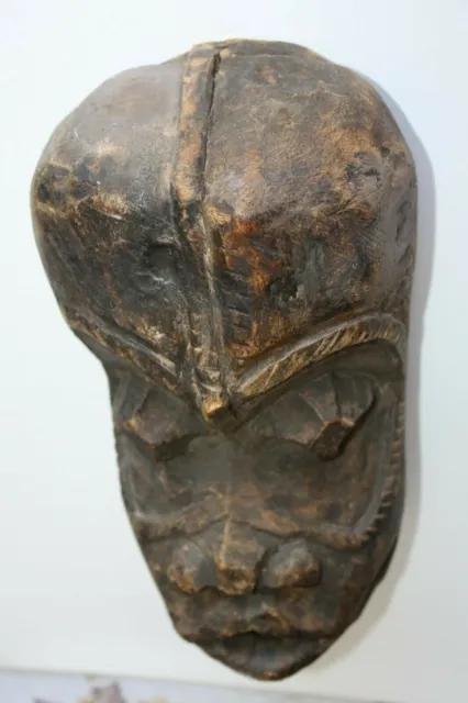 Ibibio Ekpo Society Hand Carved Ceremonial Tribal African Wood Mask Nigeria Rare 6