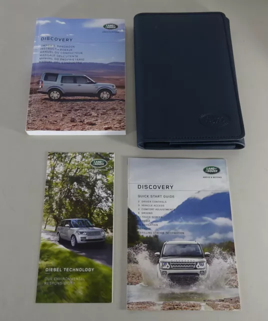 Owner's Manual + Wallet Land Rover Discovery 4 from 2015