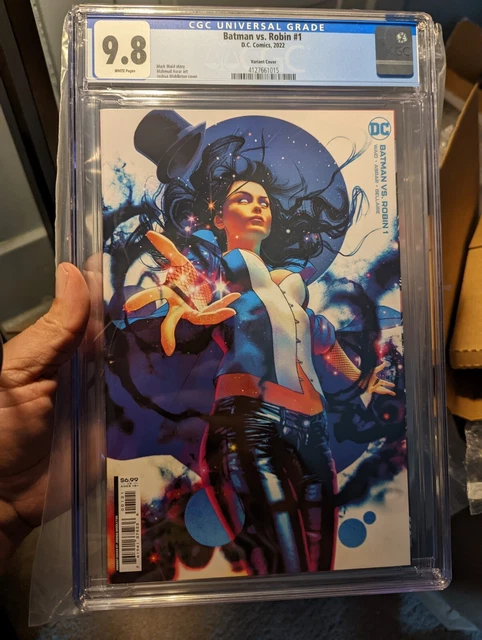Zatanna Variant Batman Vs Robin #1 CGC 9.8 D.C. Comics 2022
