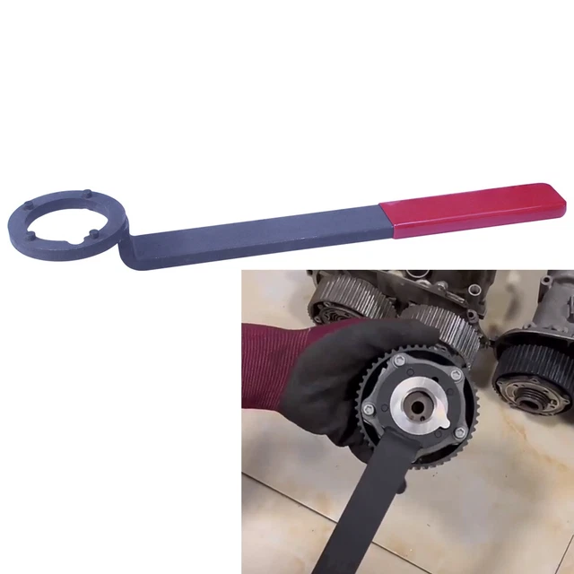 ENGINE TIMING BELT Change Tool Crankshaft Pulley Holding Tool For VW 1