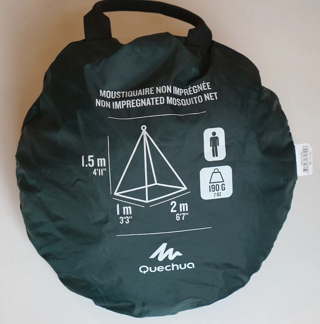 REISE MOSKITONETZ Quechua (Travel Mosquitonetz Insektenschutz Single Mücken)