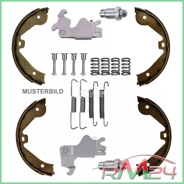 4X Kit Ganasce Freno Stazionqmento Posteriore Per Bmw Serie 3 E46 E90 E91 E92