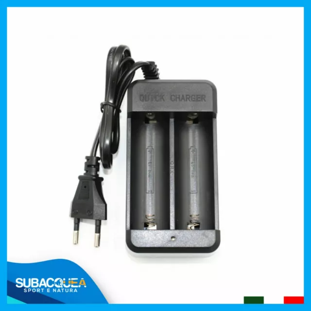 Caricabatteria 4,2V 18x650 26650 per Batteria Pila ricaricabile  litio 3,7V Pile